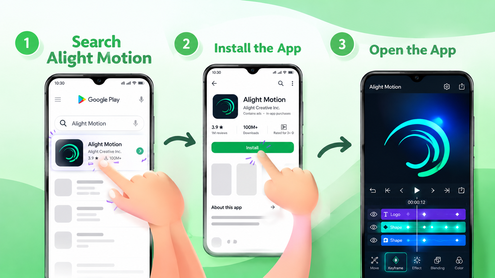 How to install Alight Motion on Android