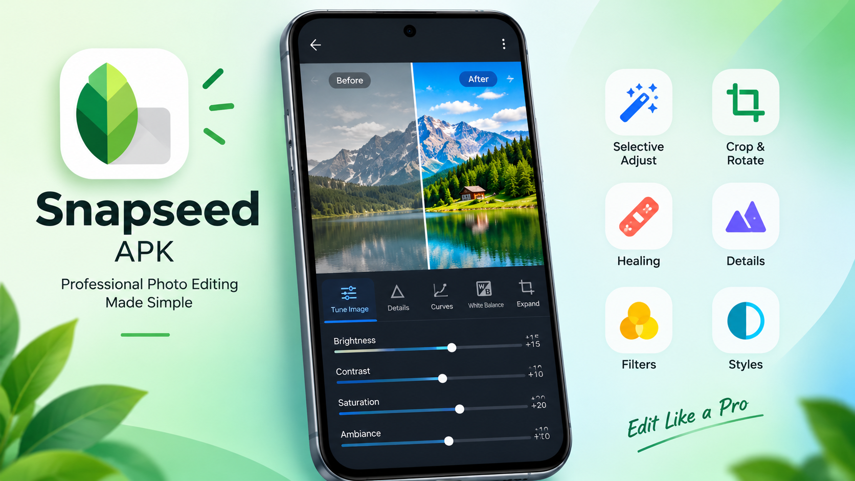Snapseed APK download for Android 2026