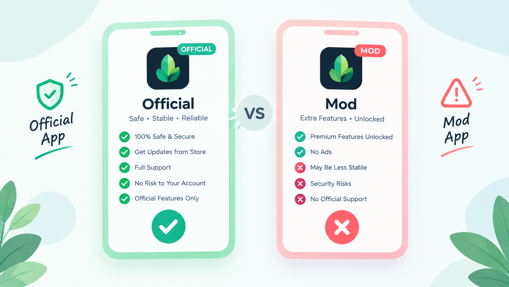 Snapseed official app vs mod APK